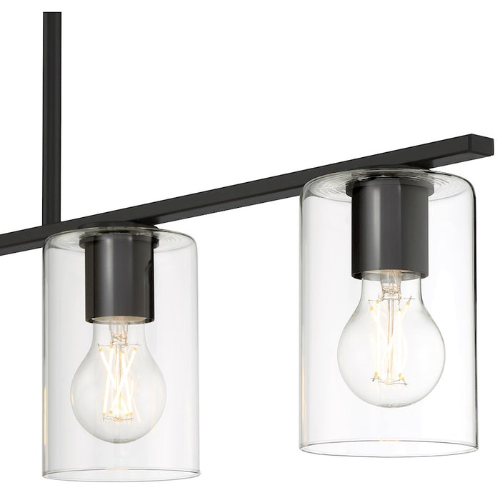 Access Lighting Oslo 1 Light LED Linear Pendant, Black