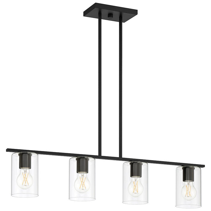 Access Lighting Oslo 1 Light LED Linear Pendant, Black