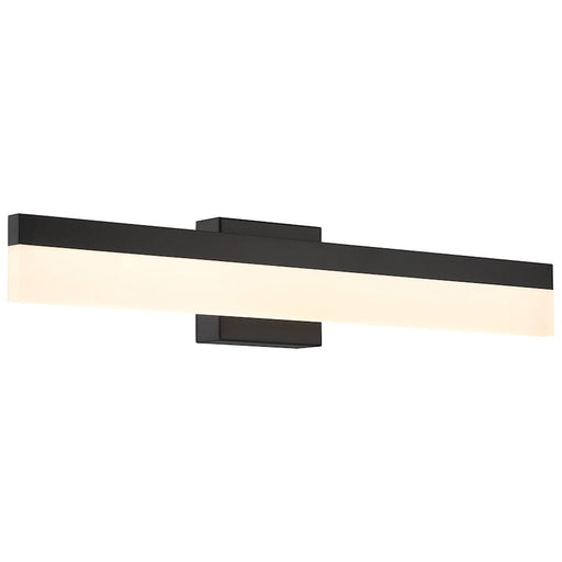 Access Lighting Loft 36" LED Vanity, Matte Black/Frosted - 62589LEDDCS-MBL-FST