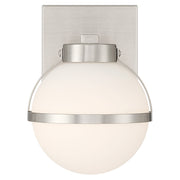 Access Emma 5CCT LED Wall Sconce, Brushed Steel/Opal