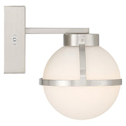 Access Emma 5CCT LED Wall Sconce, Brushed Steel/Opal