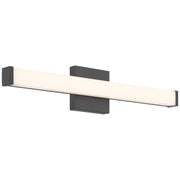 Access Maxx 5CCT LED Vanity, 24", Matte Black/Acrylic Lens