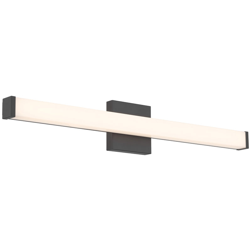 Access Maxx 5CCT LED Vanity, 30", Matte Black/Acrylic Lens
