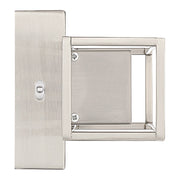 Access Justine 3CCT LED Vanity, Brushed Steel/Acrylic Lens