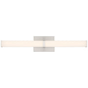 Access Mandi 3CCT LED Vanity, Brushed Steel/Acrylic Lens