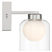 Access Chloe 3CCT LED Wall Sconce, Chrome/Clr Opal