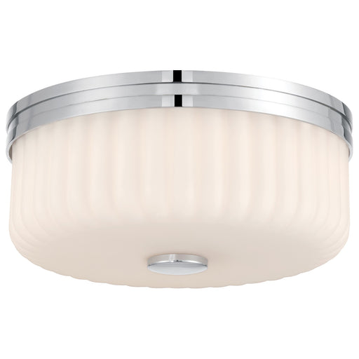 Access Lighting Daniella 3CCT LED Flush Mount, Chrome/Opal
