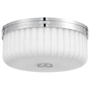 Access Lighting Daniella 3CCT LED Flush Mount, Chrome/Opal