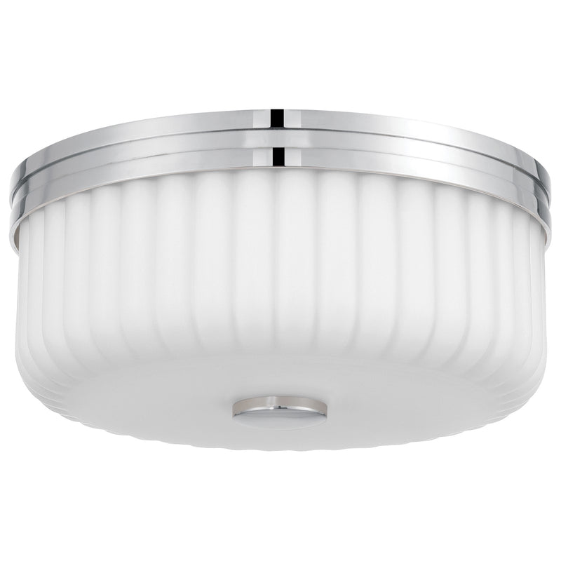 Access Lighting Daniella 3CCT LED Flush Mount, Chrome/Opal