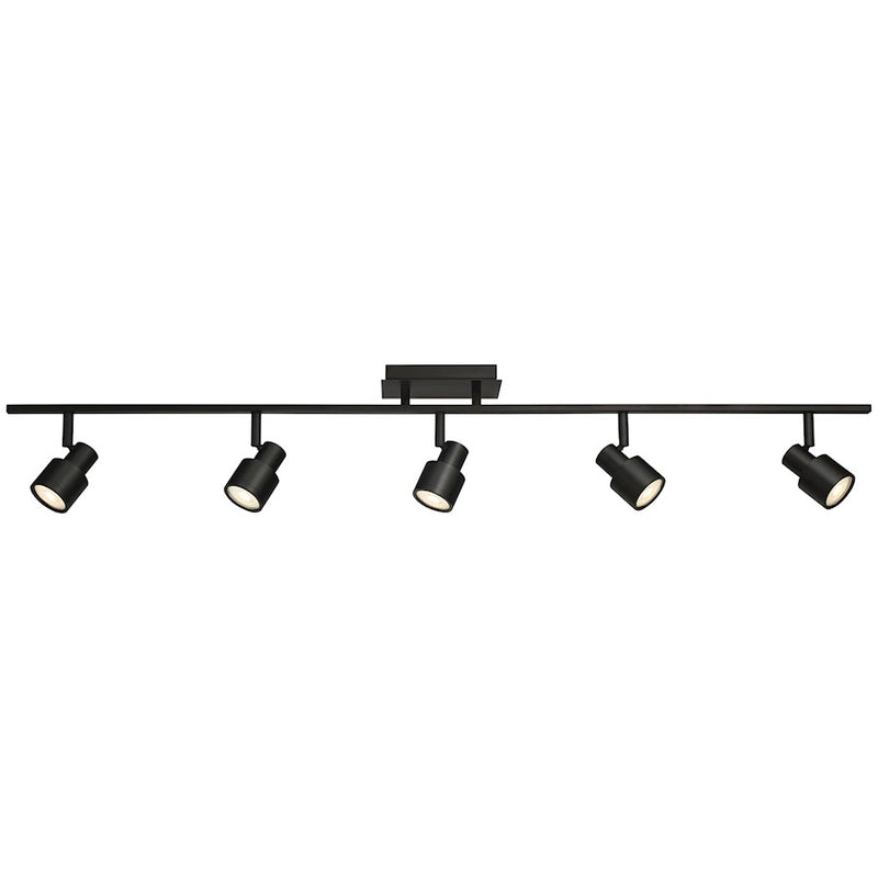 Access Lighting Lincoln Adj LED Track, Black/Black