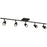 Access Lighting Lincoln Adj LED Track, Black/Black