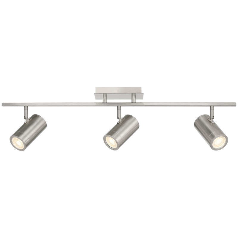 Access Prado 3Lt Adjustable LED Track, Steel/Steel
