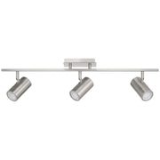 Access Prado 3Lt Adjustable LED Track, Steel/Steel
