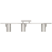 Access Prado 3Lt Adjustable LED Track, Steel/Steel