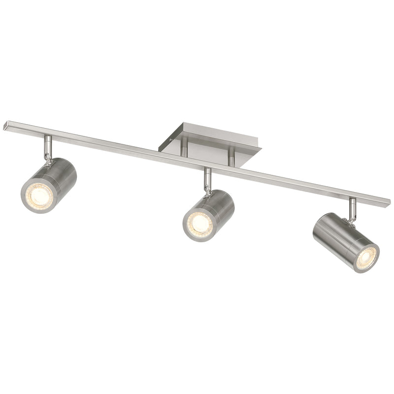 Access Prado 3Lt Adjustable LED Track, Steel/Steel