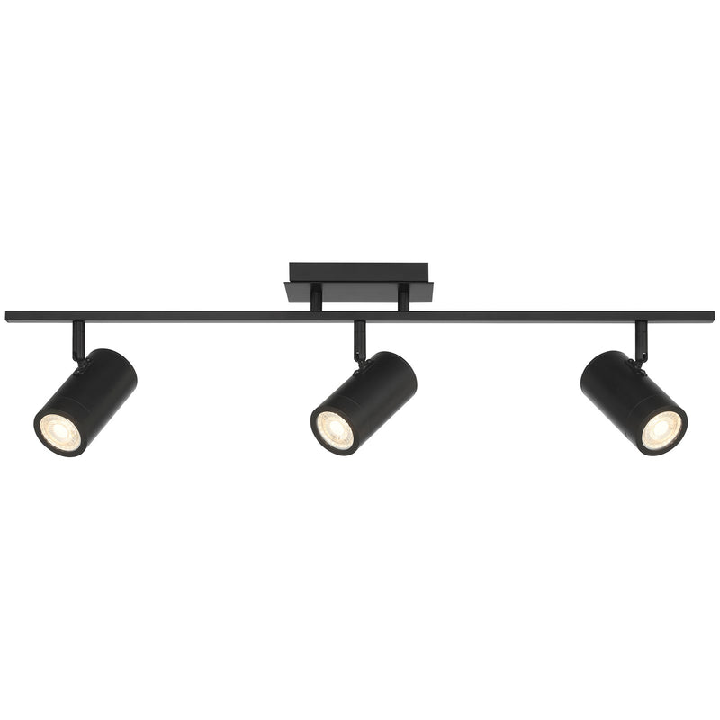 Access Prado 3Lt Adjustable LED Track, Matte Black/Matte Black