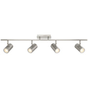 Access Prado 4Lt Adjustable LED Track, Steel/Steel