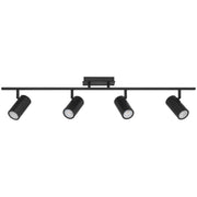 Access Prado 4Lt Adjustable LED Track, Matte Black/Matte Black