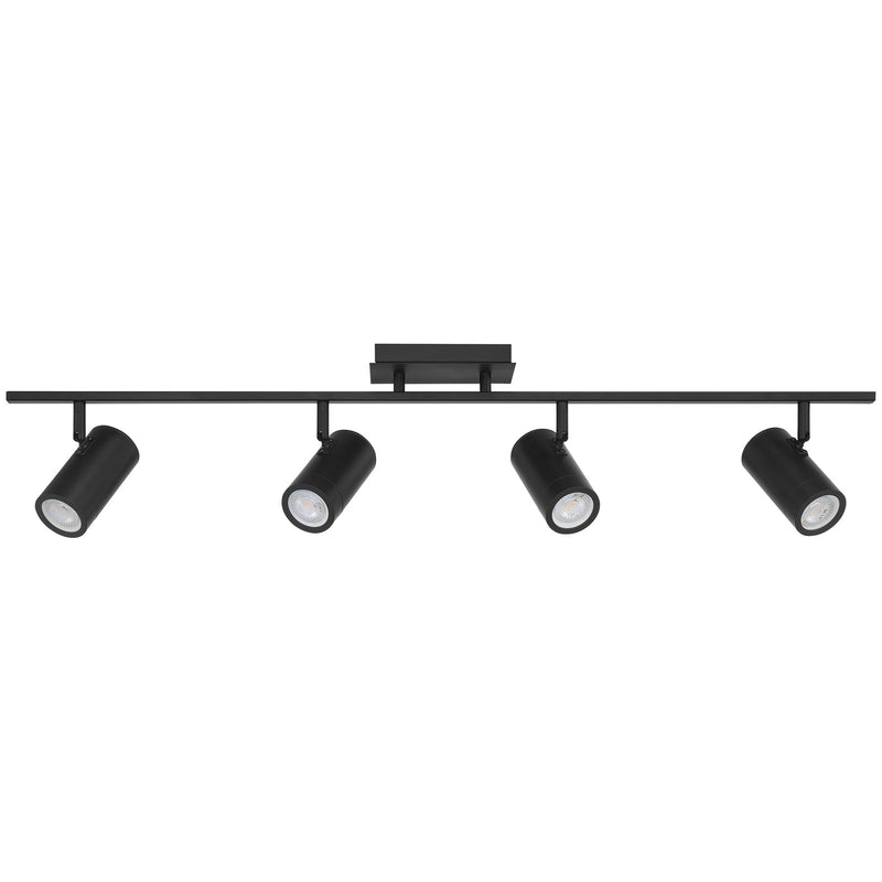 Access Prado 4Lt Adjustable LED Track, Matte Black/Matte Black