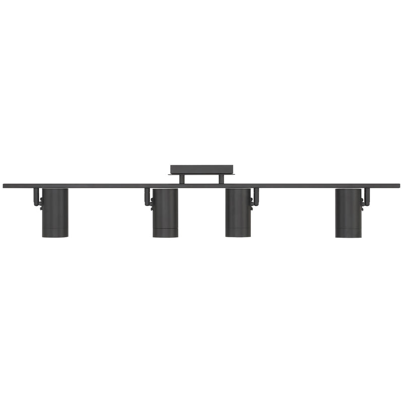 Access Prado 4Lt Adjustable LED Track, Matte Black/Matte Black