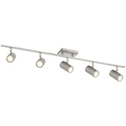 Access Prado 5Lt Adjustable LED Track, Steel/Steel