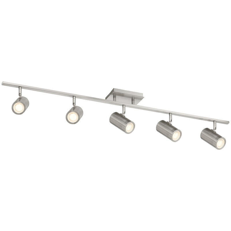 Access Prado 5Lt Adjustable LED Track, Steel/Steel