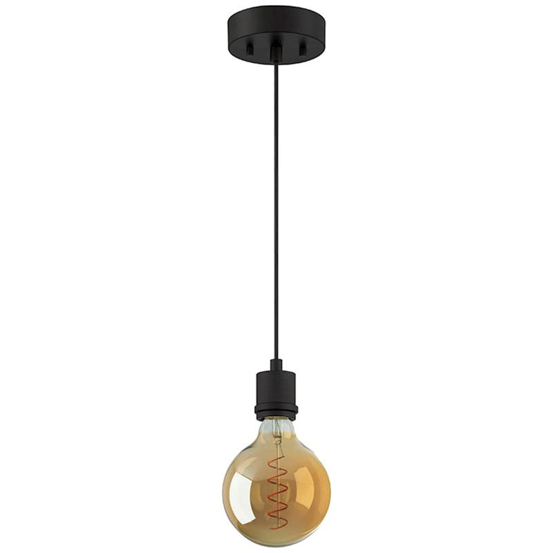 Access Lighting Port Nine Bare G40 1 LT LED Pendant, Black
