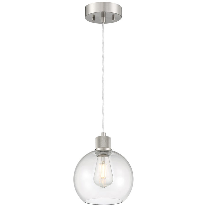 Access Lighting Port Nine 1 Light Burgundy RLED Pendant, Steel
