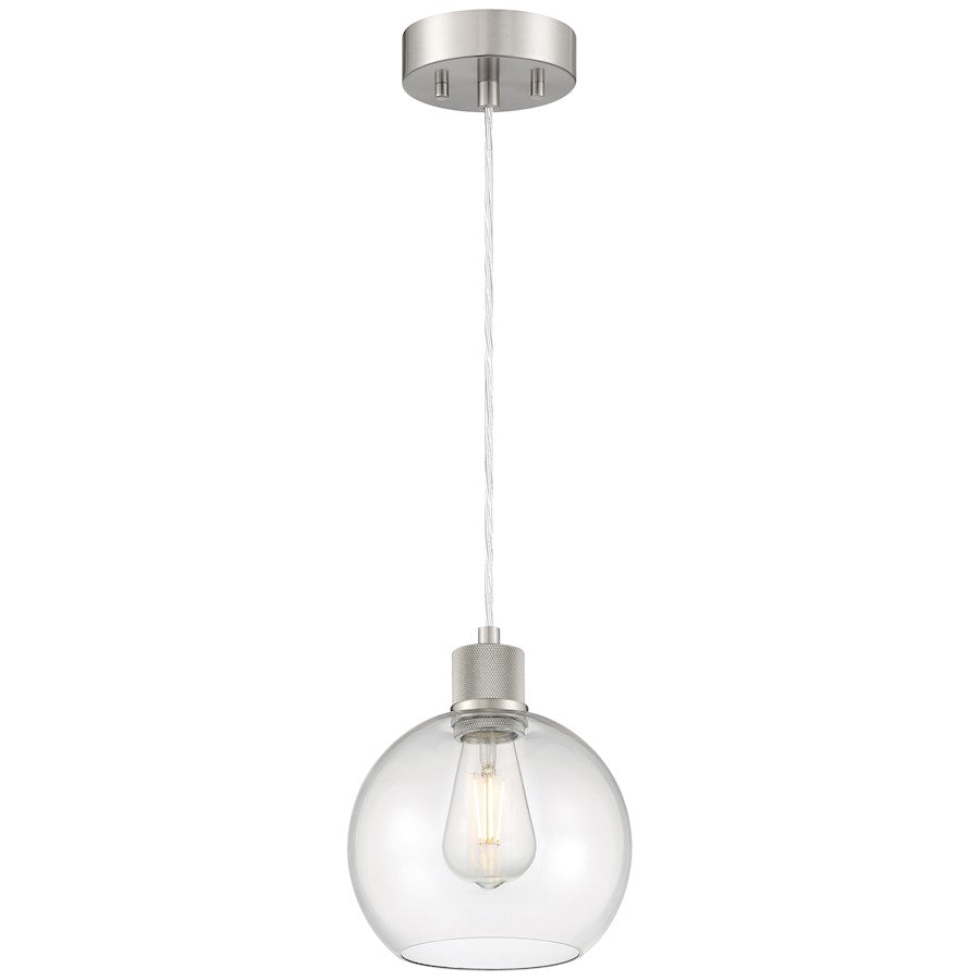 Access Lighting Port Nine 1 Light Burgundy RLED Pendant, Steel