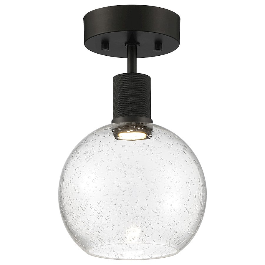 Access Lighting Port Nine Burgundy LED Semi-Flush Mount