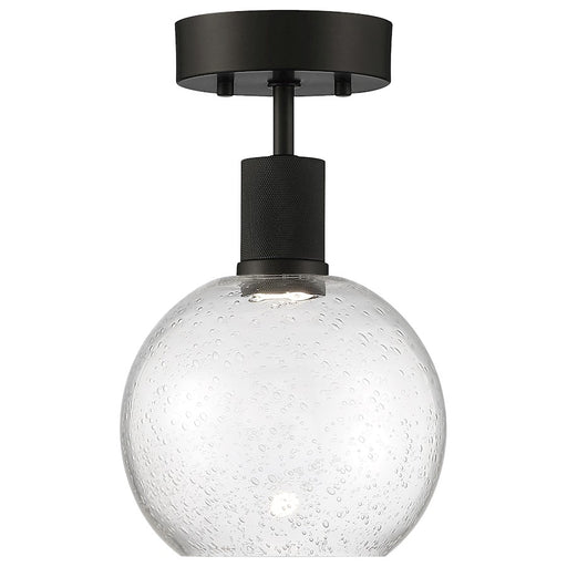 Access Lighting Port Nine Burgundy LED Semi-Flush Mount