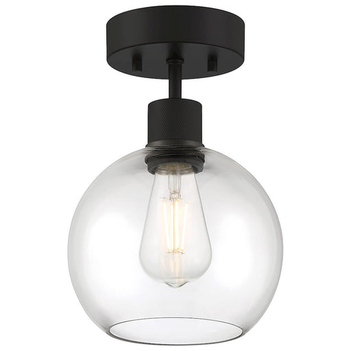 Access Lighting Port Nine Burgundy RLED Semi-Flush Mount