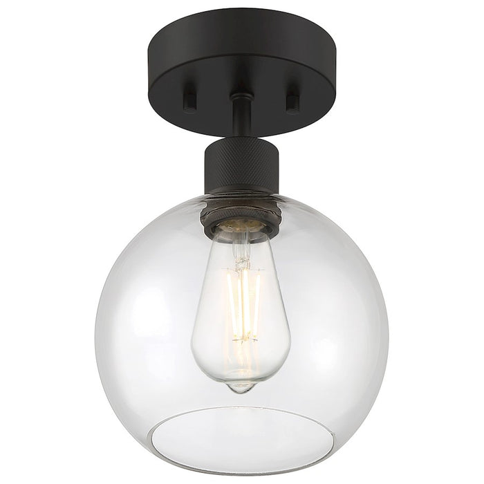 Access Lighting Port Nine Burgundy RLED Semi-Flush Mount