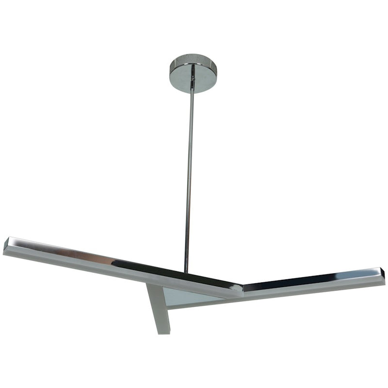 Access Lighting Aviator 3 Light Pendant, Chrome