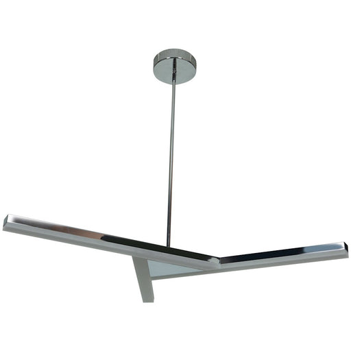 Access Lighting Aviator 3 Light Pendant, Chrome