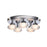 Access Lighting Optix 5 Light Flush Mount, Chrome