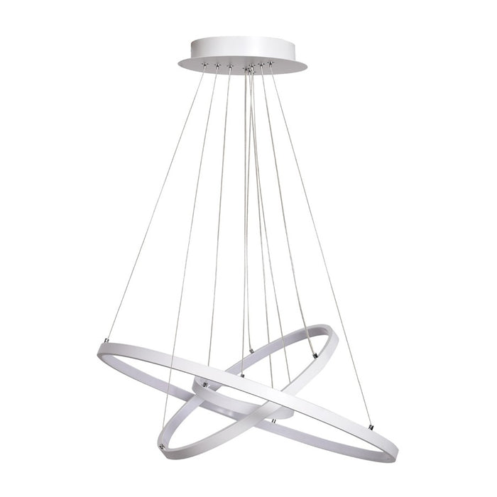 Access Lighting Eternal 3 Light Pendant, White