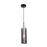 Access Lighting Multis 1 Light Pendant, Black Chrome