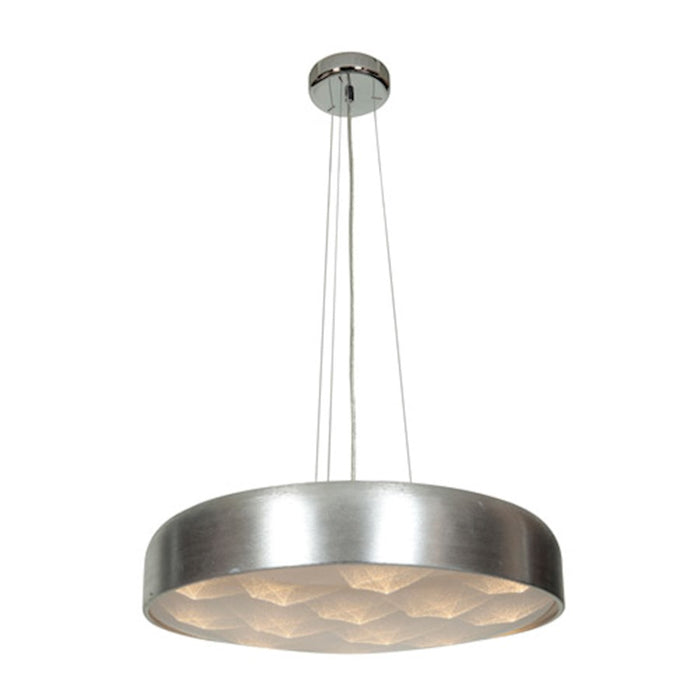 Access Lighting Meteor 16 Light Pendant, Brushed Silver