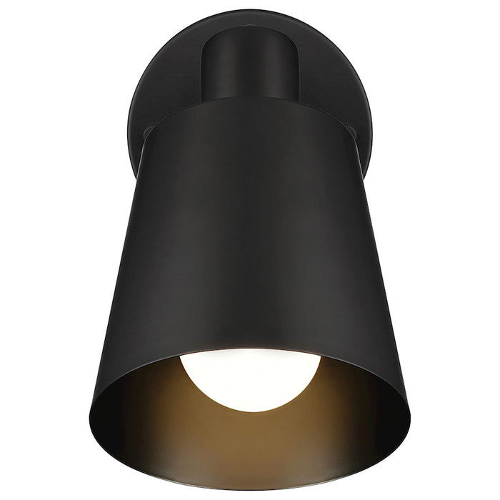 Access Lighting Dalton 1 Light Adjustable Sconce, Black/Brass