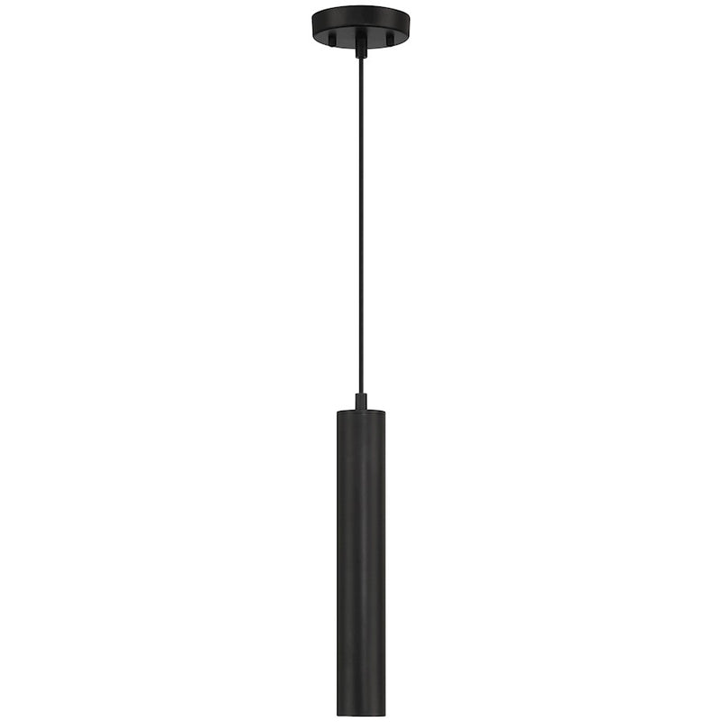 Access Lighting Rex 1 Light LED Pendant, Matte Black