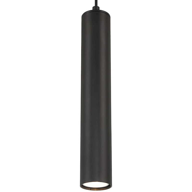 Access Lighting Rex 1 Light LED Pendant, Matte Black