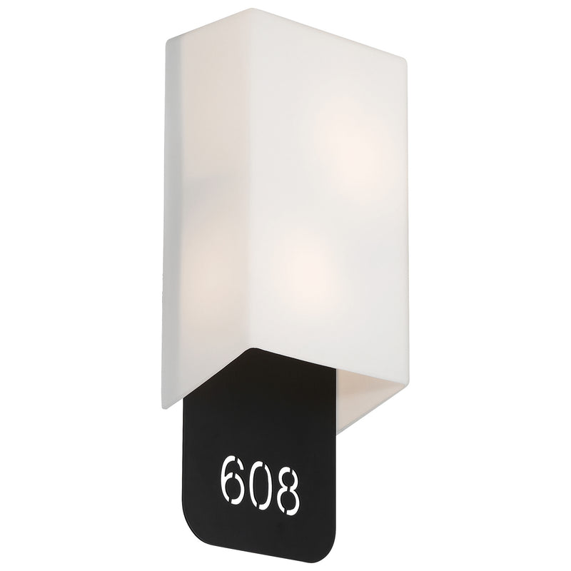 Access Lighting Décor 2Lt LED Address Light/Braille, Black/Opal