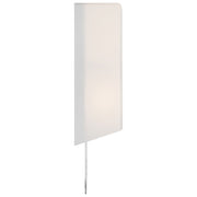 Access Décor 2Lt LED Address Light/Braille, Steel/Opal