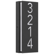 Access Numero Braille LED Address Light, Black/Acrylic Lens