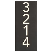 Access Numero Braille LED Address Light, Black/Acrylic Lens
