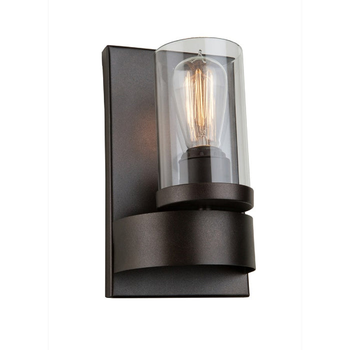 Artcraft Menlo Park 1 Light 10" Wall Light, Oil Rubbed Bronze