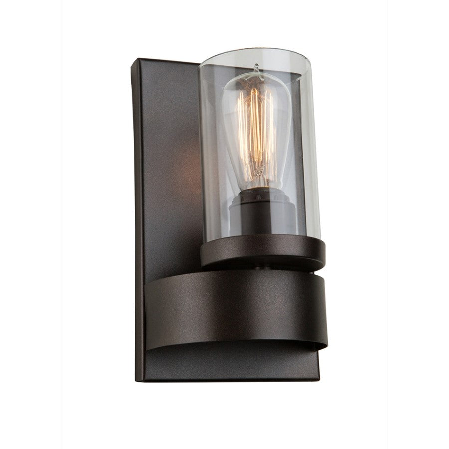 Artcraft Menlo Park 1 Light 10" Wall Light, Oil Rubbed Bronze