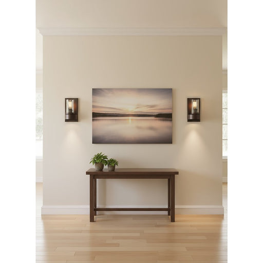 Artcraft Menlo Park 1 Light 10" Wall Light, Oil Rubbed Bronze