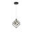 Artcraft Tulip Integrated LED Pendant, Matte Black - AC1011